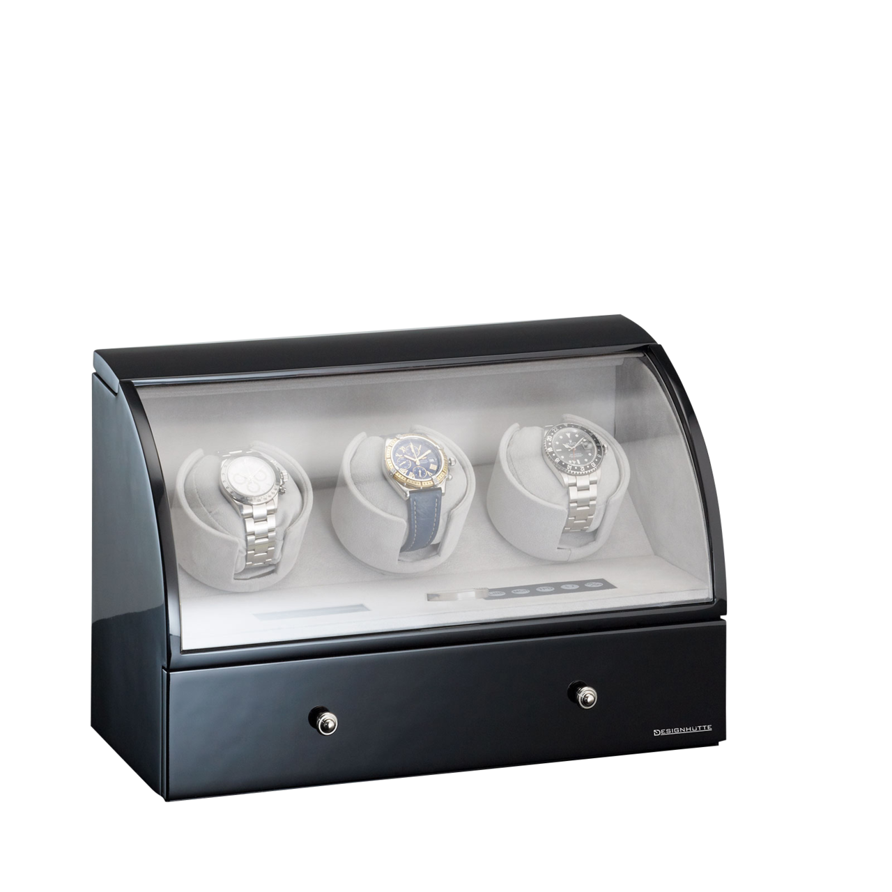 Designhütte Watch winder Basel 3 LCD Designhütte Watch winder Basel 3 LCD