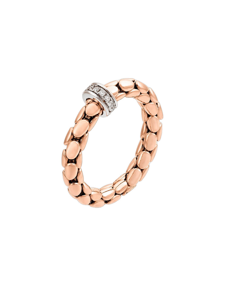 750 Rosé-, Weißgold