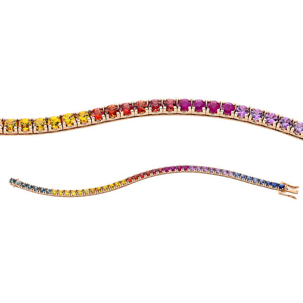 Brogle Selection Saphirarmband Rainbow Brogle Selection Saphirarmband Rainbow