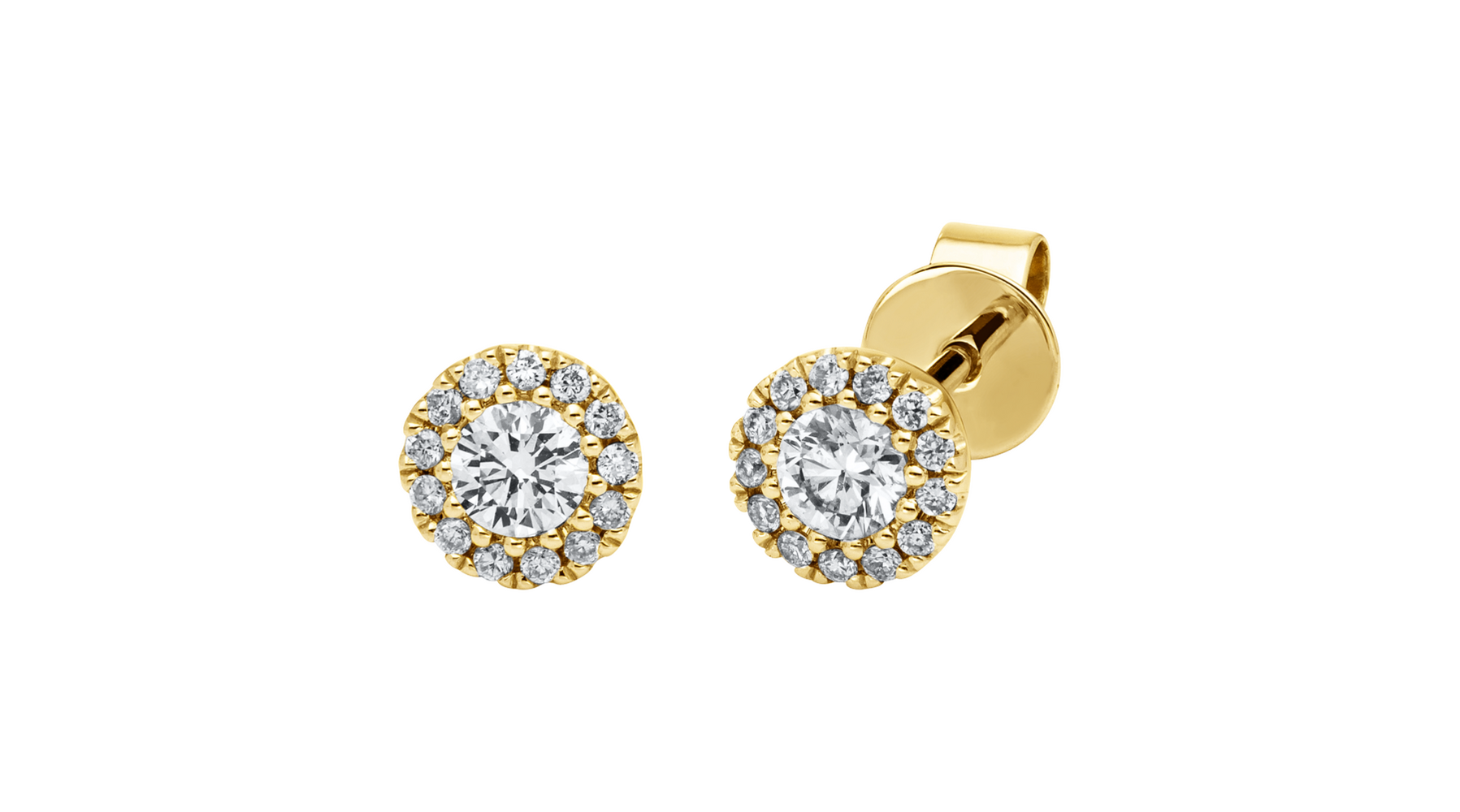 Brogle Classic diamond stud earrings Brogle Classic diamond stud earrings