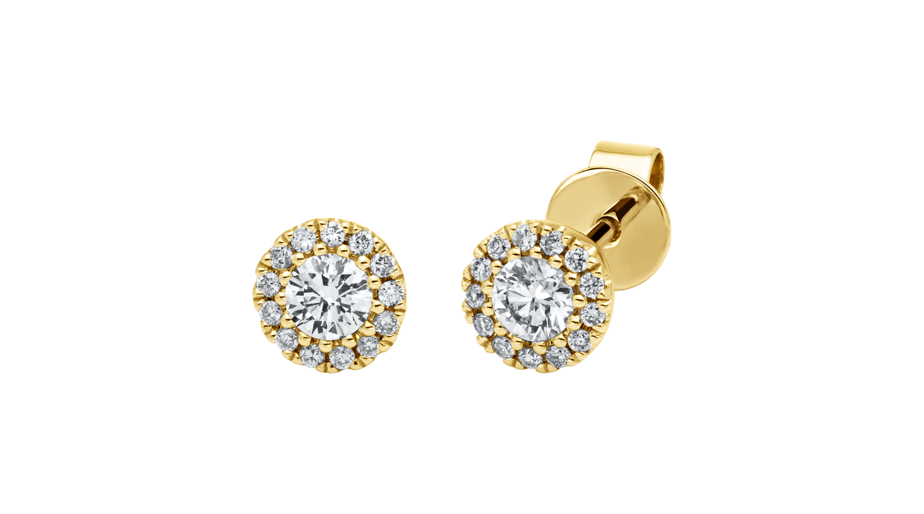 Brogle Classic diamond stud earrings Brogle Classic diamond stud earrings