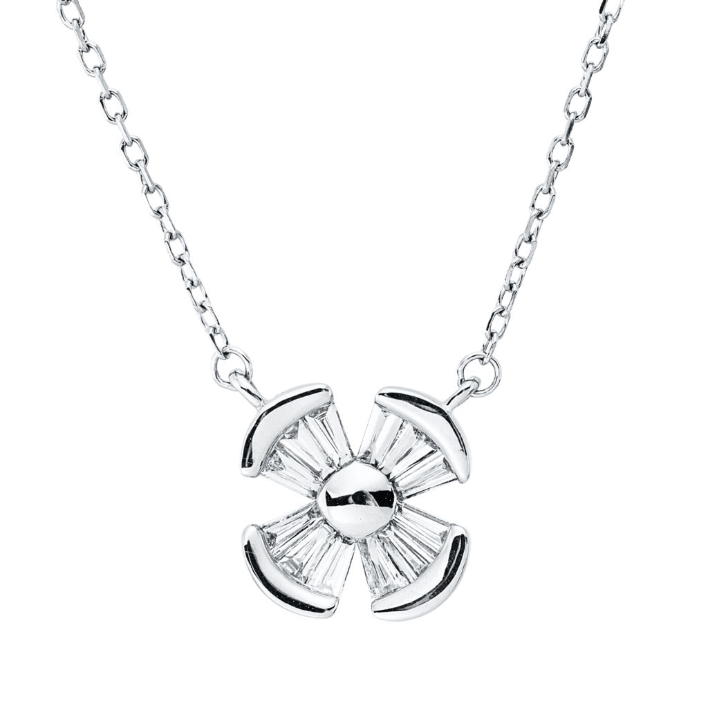 Brogle Classic necklace with diamond pendant Brogle Classic necklace with diamond pendant