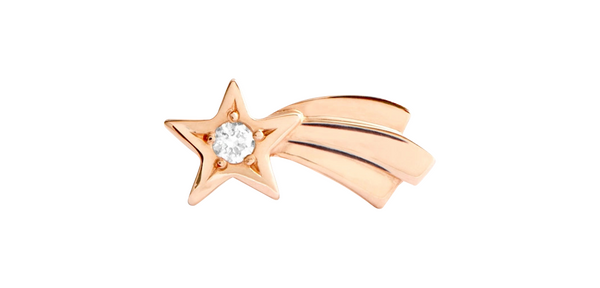 Dodo Stellina comet, left ear stud, unique piece Dodo Stellina comet, left ear stud, unique piece