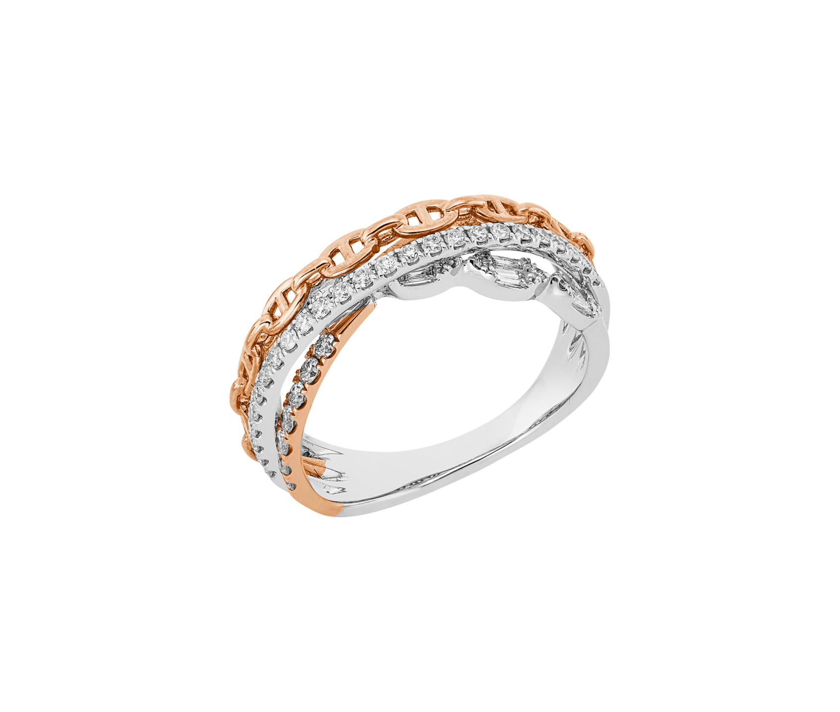 Brogle Classic Bicolor Diamantring