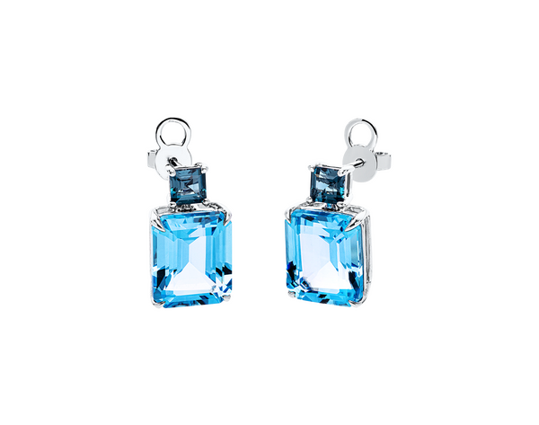 Brogle Classic topaz stud earrings Brogle Classic topaz stud earrings