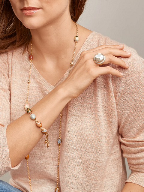 Tamara Comolli Coconut Ocean Jasper Halskette Tamara Comolli Coconut Ocean Jasper Halskette