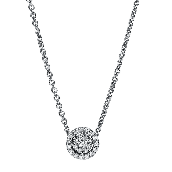 Brogle Classic necklace with diamond pendant Brogle Classic necklace with diamond pendant