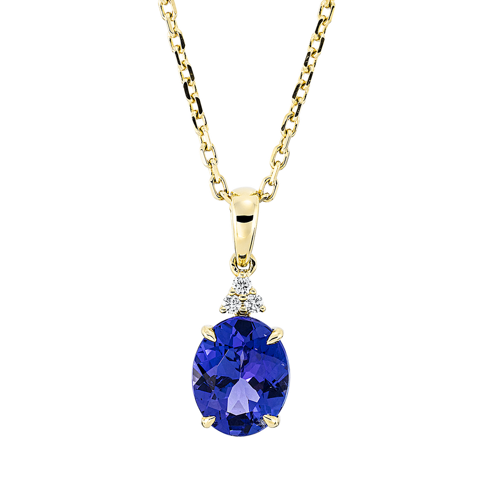 Brogle Selection necklace with tanzanite pendant
