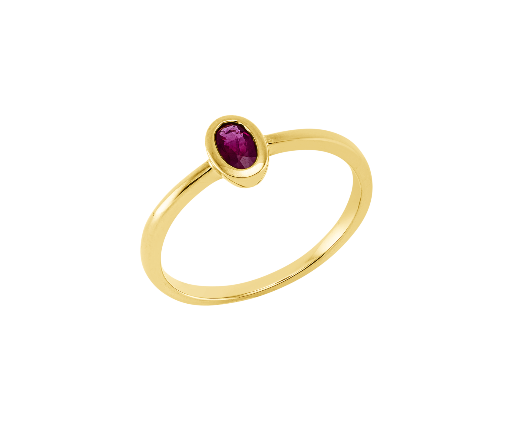 Brogle Classic ruby ring