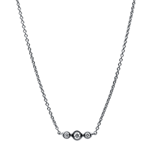 Brogle Classic necklace with diamond pendant