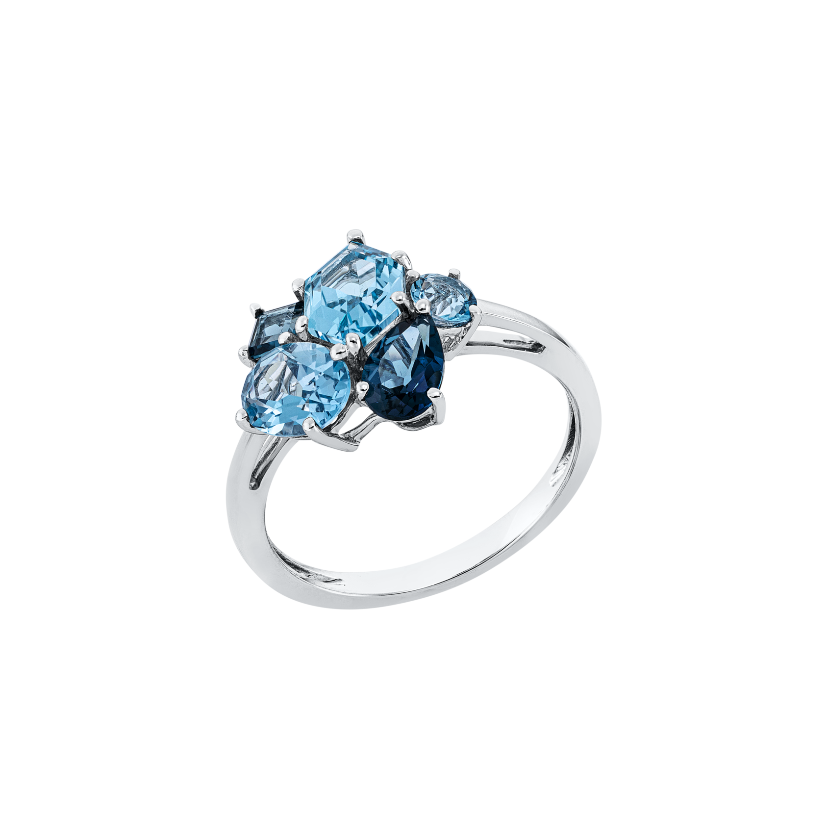 Brogle Classic colored stone ring