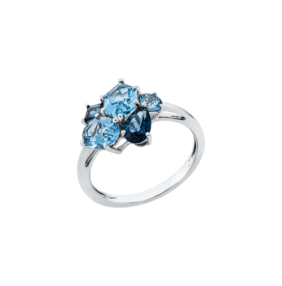 Brogle Classic colored stone ring