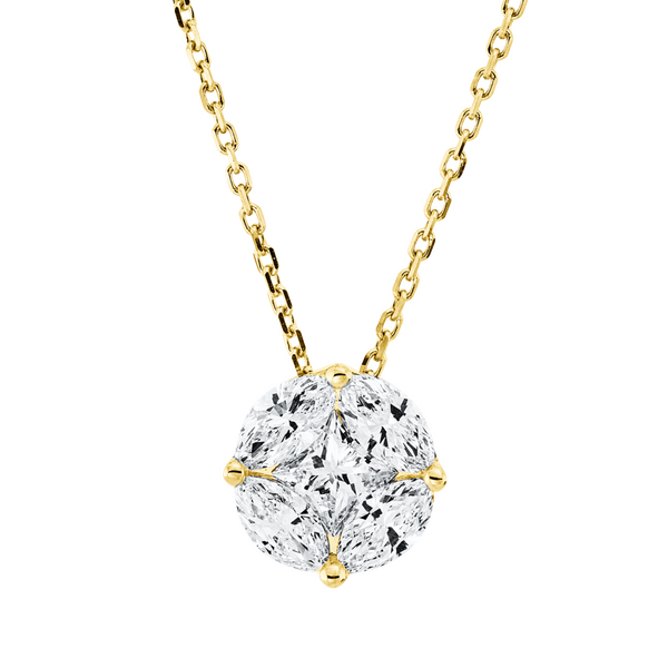 Brogle Selection Kette mit Diamantanhänger Brogle Selection Kette mit Diamantanhänger