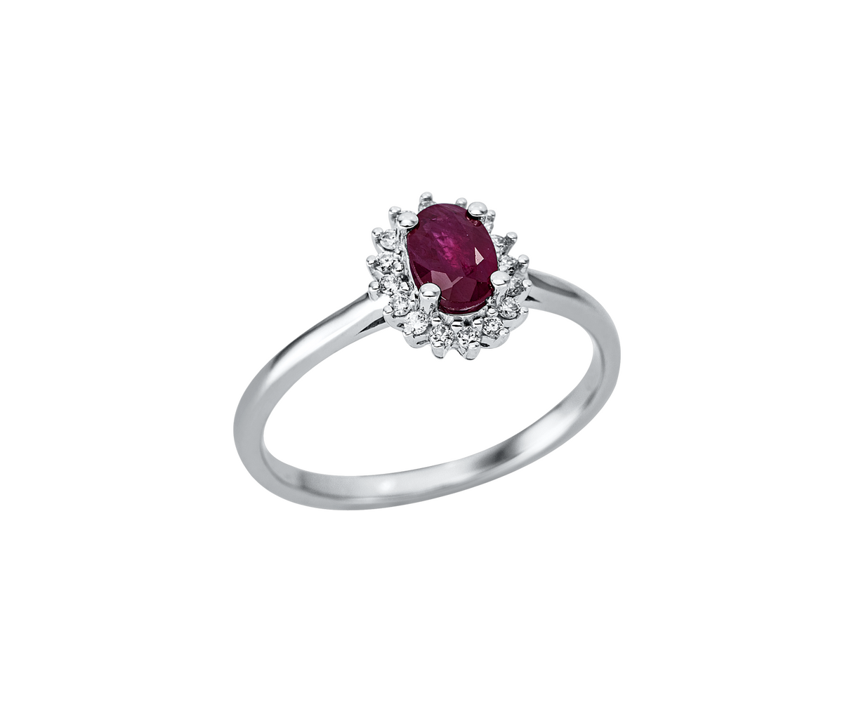 Brogle Classic ruby ring