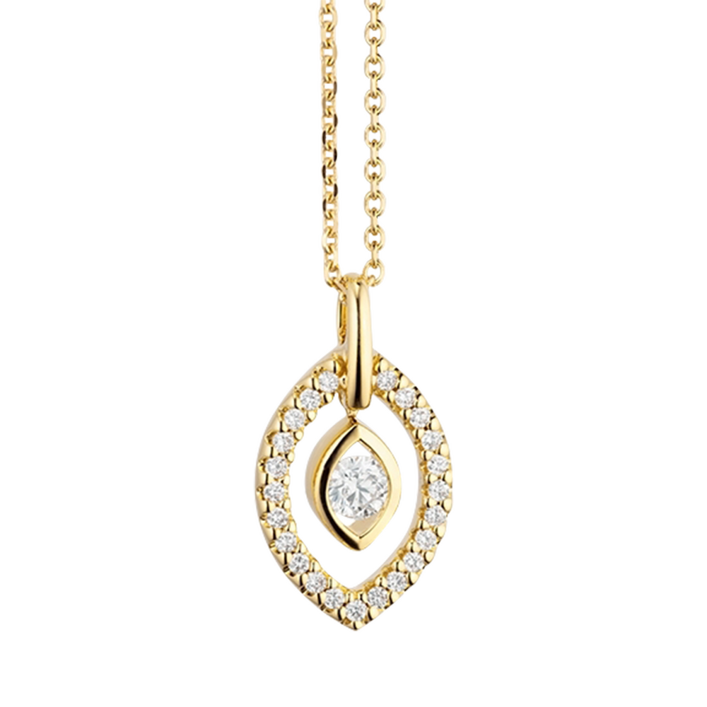 Capolavoro Glam Motion Necklace with Pendant