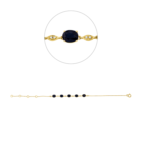 Brogle Classic sapphire bracelet