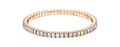 Brogle Selection flexible tennis bracelet