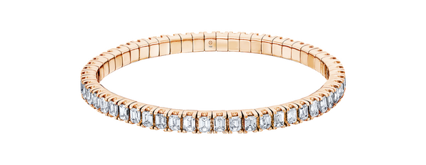 Brogle Selection flexible tennis bracelet