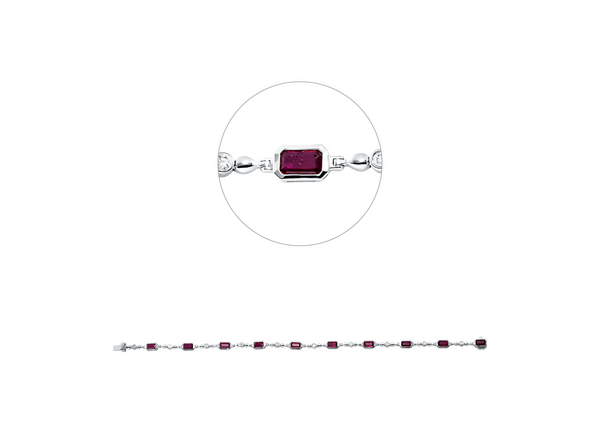 Brogle Classic Rubinarmband