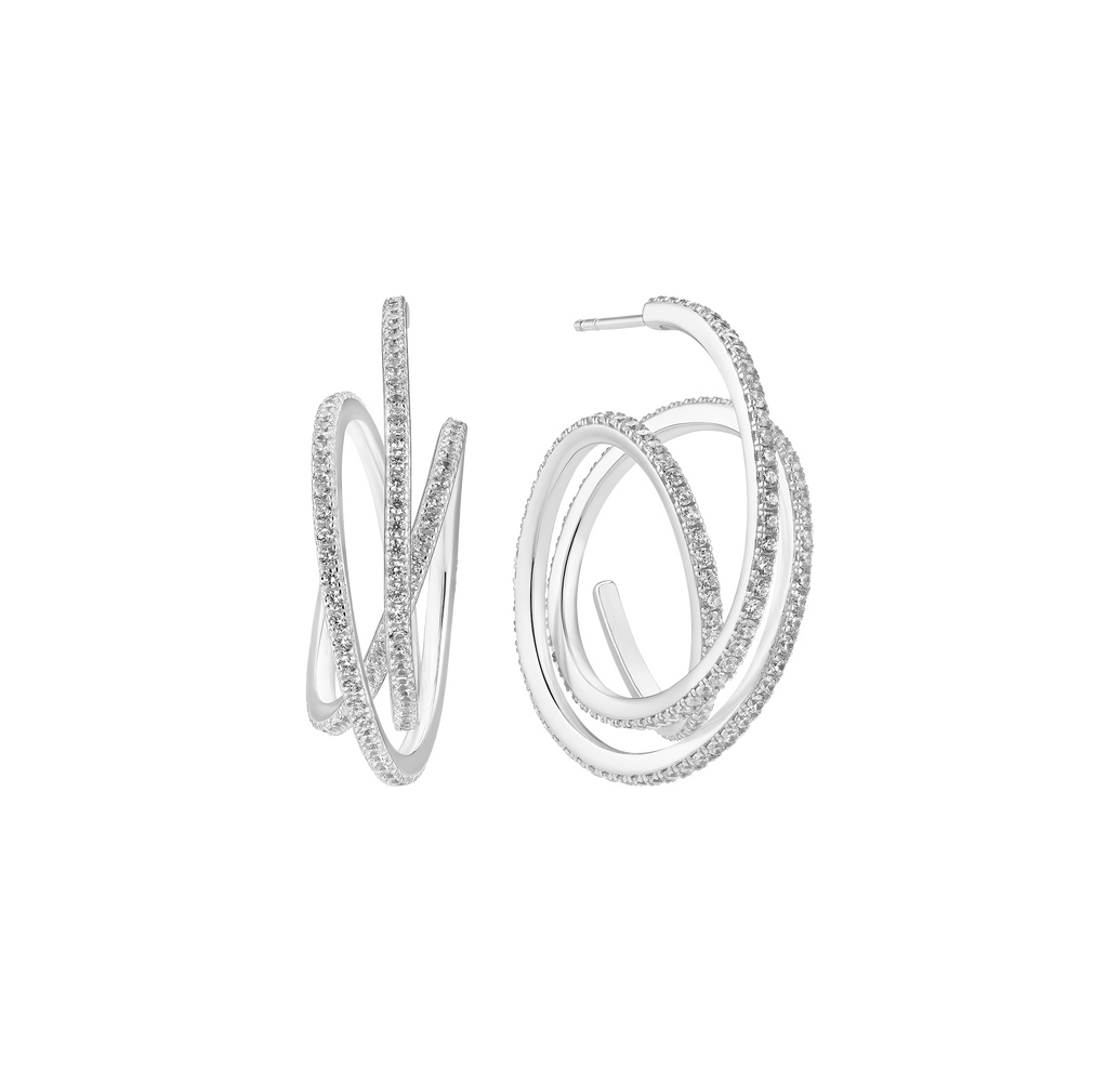 SIF Jakobs spiral hoop earrings SIF Jakobs spiral hoop earrings