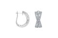 Brogle Selection diamond hoop earrings Brogle Selection diamond hoop earrings
