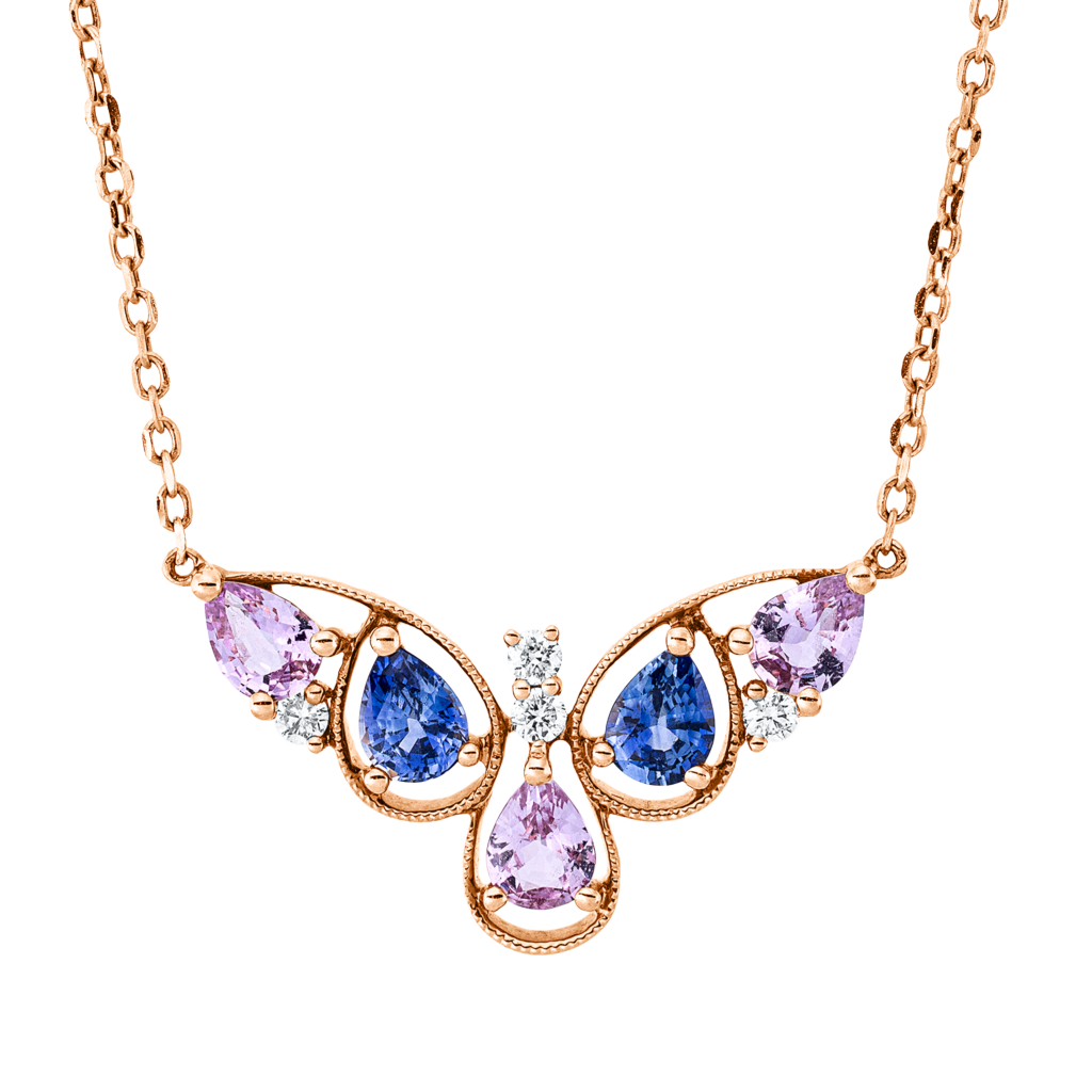 Brogle Classic sapphire necklace Brogle Classic sapphire necklace