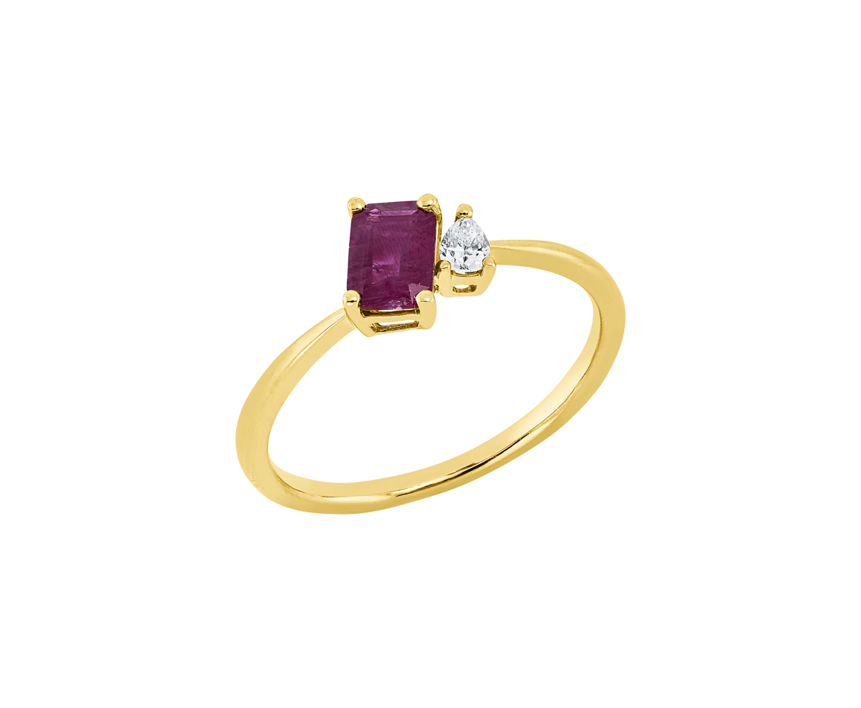 Brogle Classic ruby ring