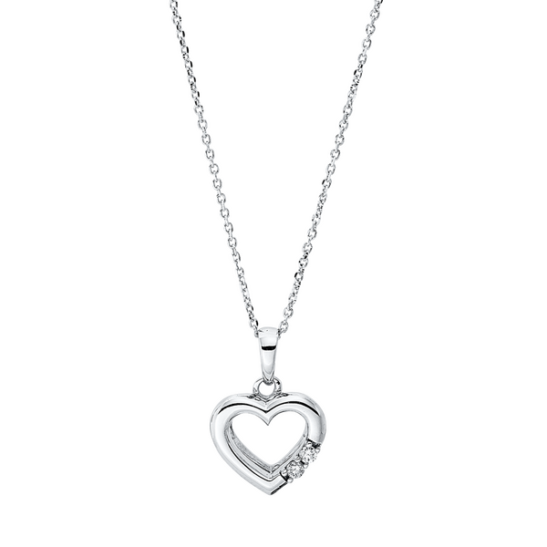 Brogle Classic Kette mit Diamantherz Brogle Classic Kette mit Diamantherz