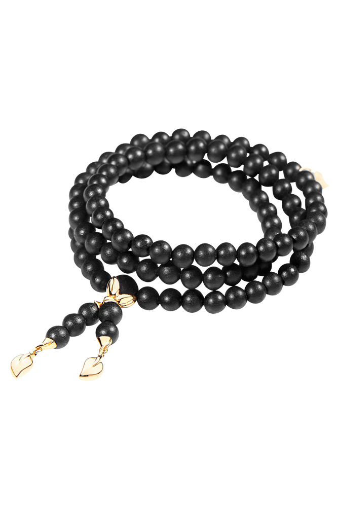 Tamara Comolli India Ebony Plain Ebony Bracelet and Necklace