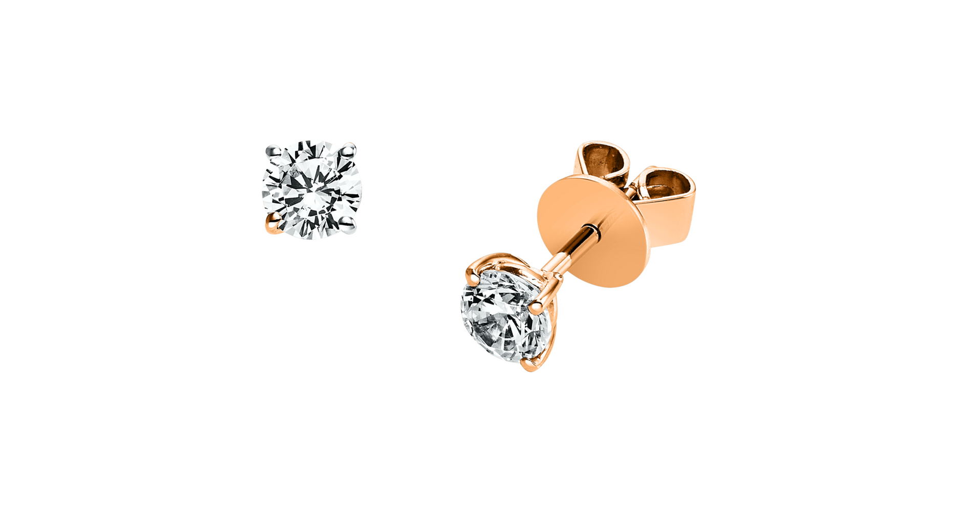Brogle Selection ear studs Julia up to 0.5 carat Brogle Selection ear studs Julia up to 0.5 carat
