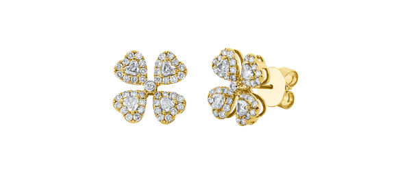 Brogle Selection Bicolor Diamantohrstecker