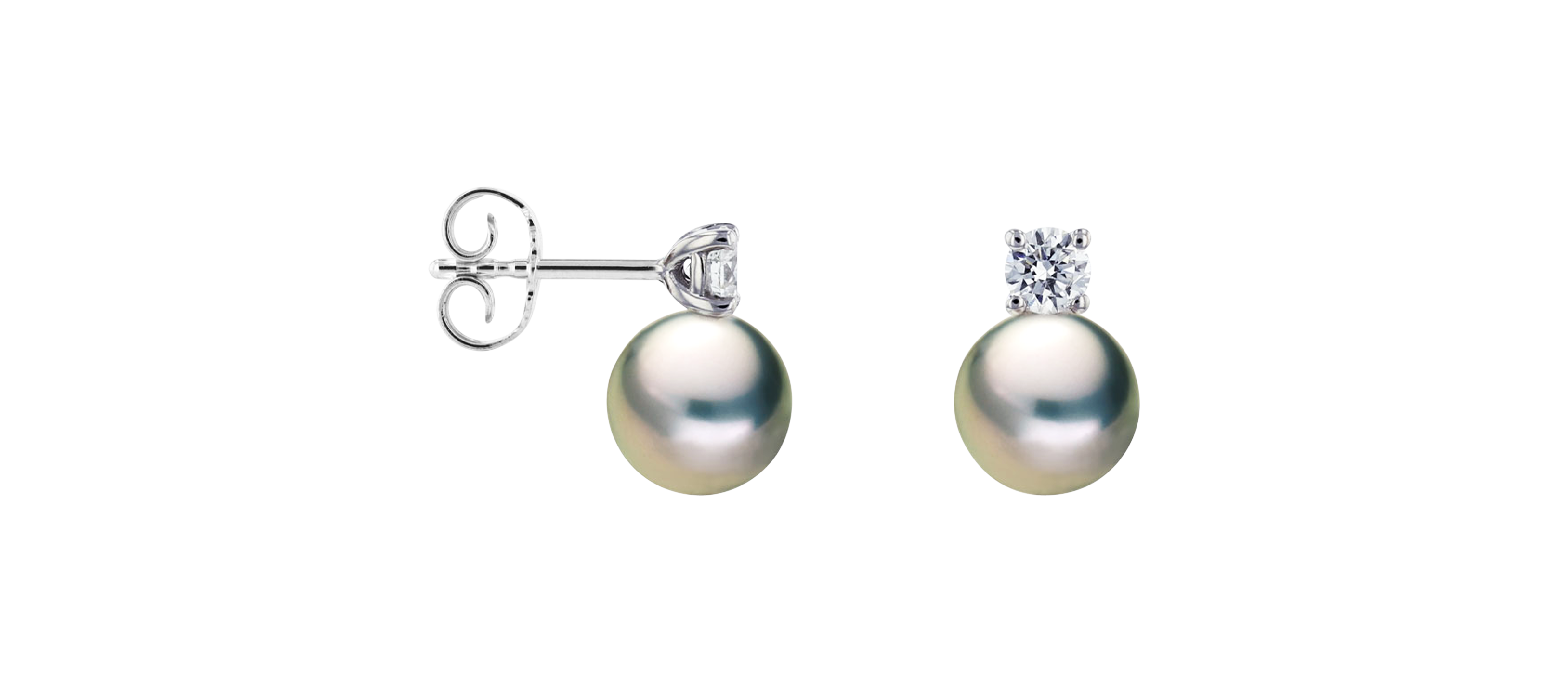 Brogle Classic Tahiti pearl stud earrings Brogle Classic Tahiti pearl stud earrings