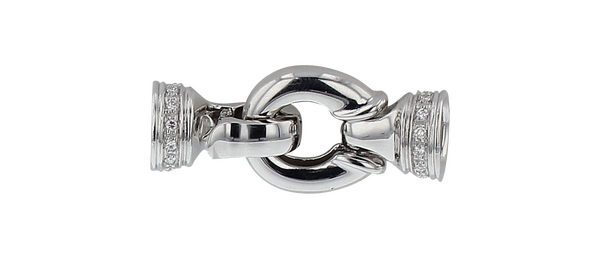 Brogle Classic pearl folding clasp