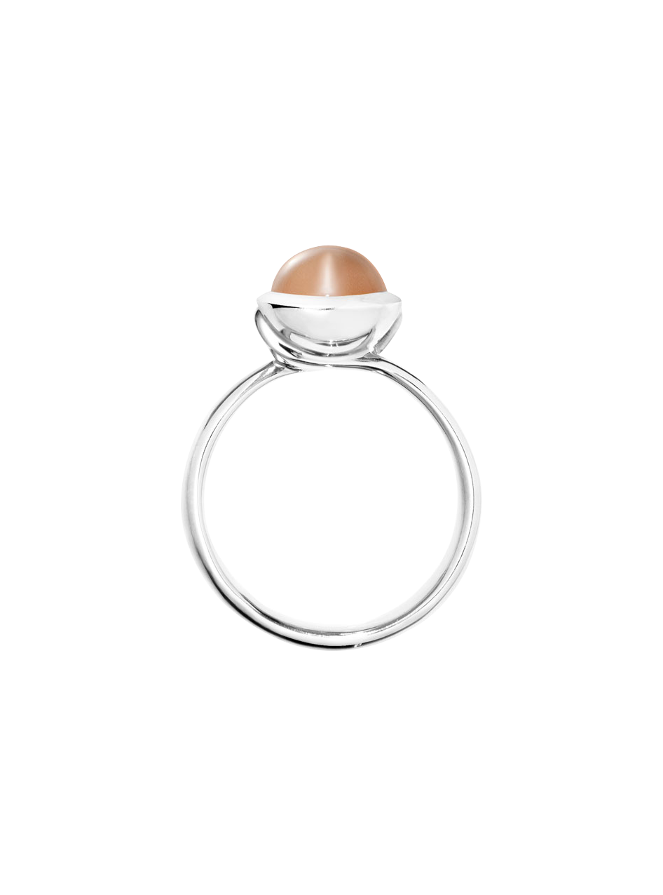 Tamara Comolli Bouton brauner Mondstein S Ring Tamara Comolli Bouton brauner Mondstein S Ring