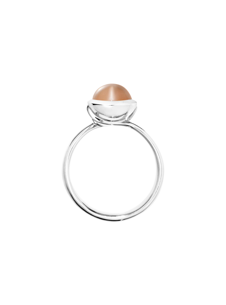 Tamara Comolli Bouton brauner Mondstein S Ring Tamara Comolli Bouton brauner Mondstein S Ring