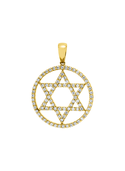 Brogle Classic Davidstern Anhänger mit Diamanten Brogle Classic Davidstern Anhänger mit Diamanten