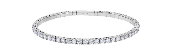 Brogle Selection flexible tennis bracelet Brogle Selection flexible tennis bracelet