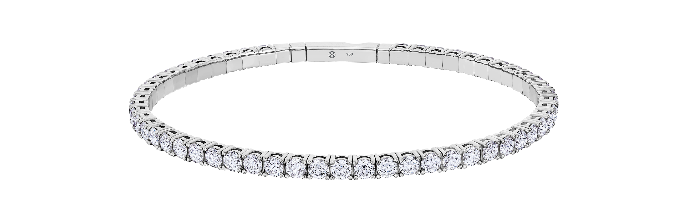 Brogle Selection flexible tennis bracelet Brogle Selection flexible tennis bracelet