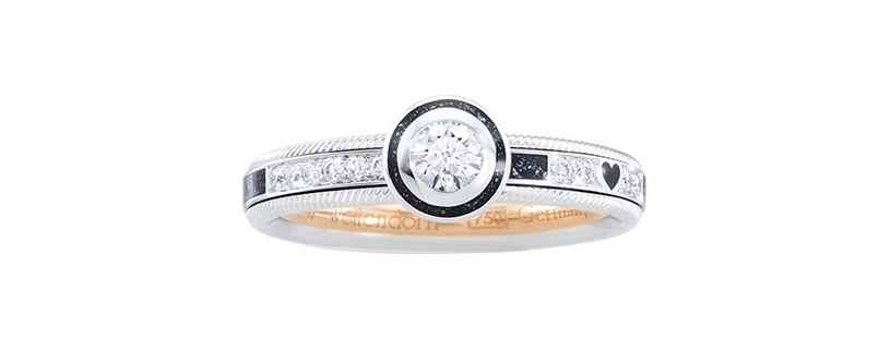 Wellendorff DANKE FÜR. Onyx Solitairering Wellendorff DANKE FÜR. Onyx Solitairering