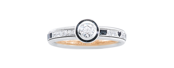 Wellendorff DANKE FÜR. Onyx Solitairering Wellendorff DANKE FÜR. Onyx Solitairering