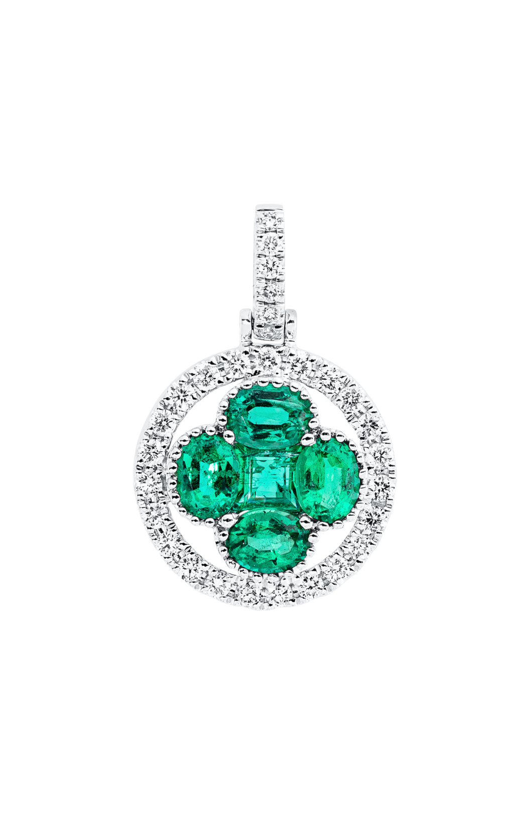 Brogle Classic emerald pendant