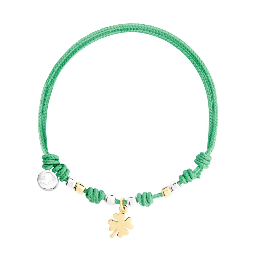 Dodo shamrock cord bracelet