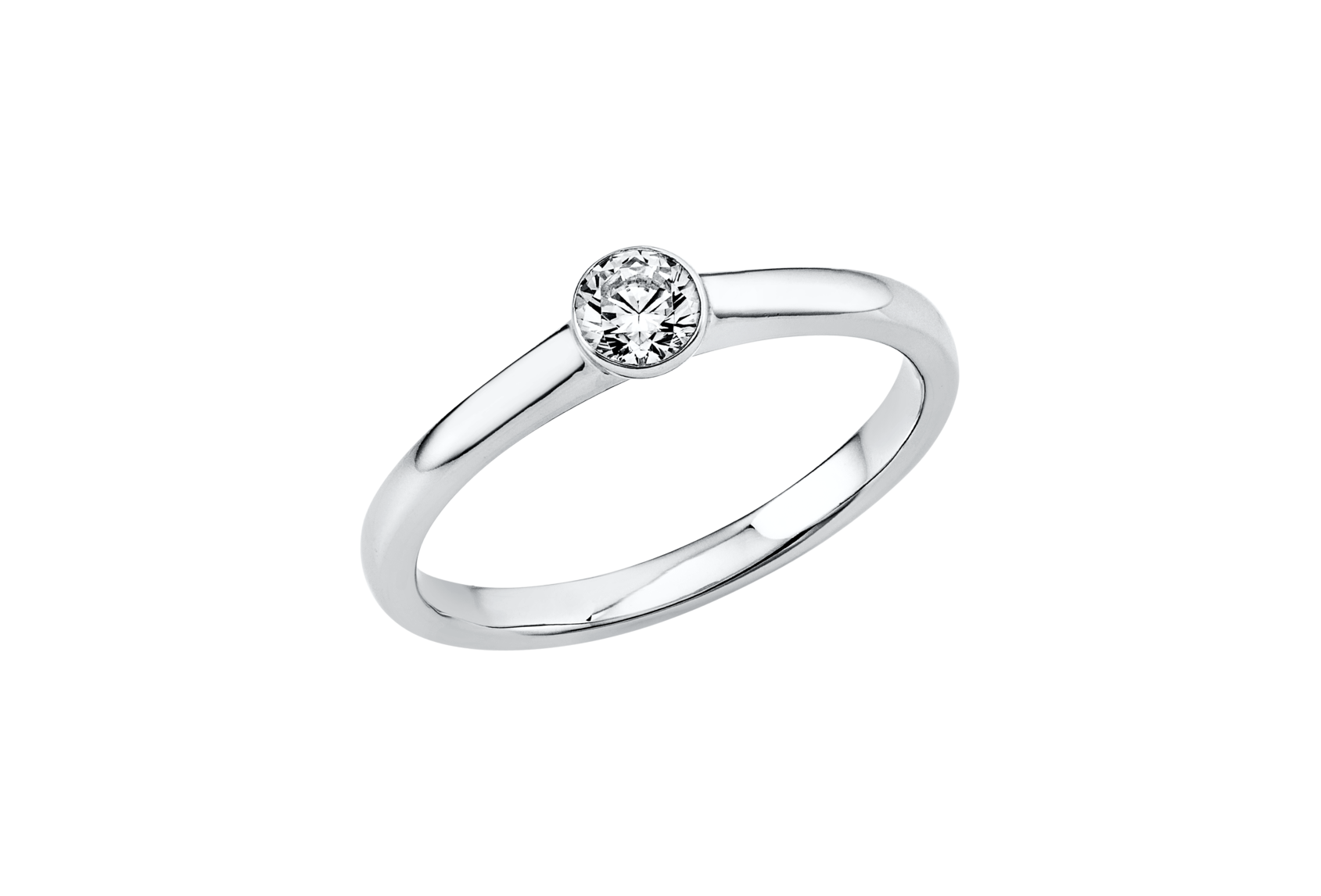 Brogle Selection solitaire ring Sophie up to 0.25 carat Brogle Selection solitaire ring Sophie up to 0.25 carat