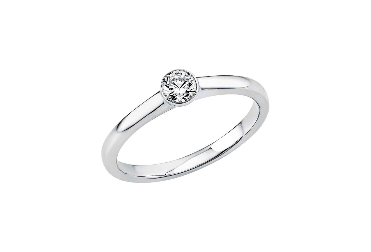Brogle Selection solitaire ring Sophie up to 0.25 carat Brogle Selection solitaire ring Sophie up to 0.25 carat