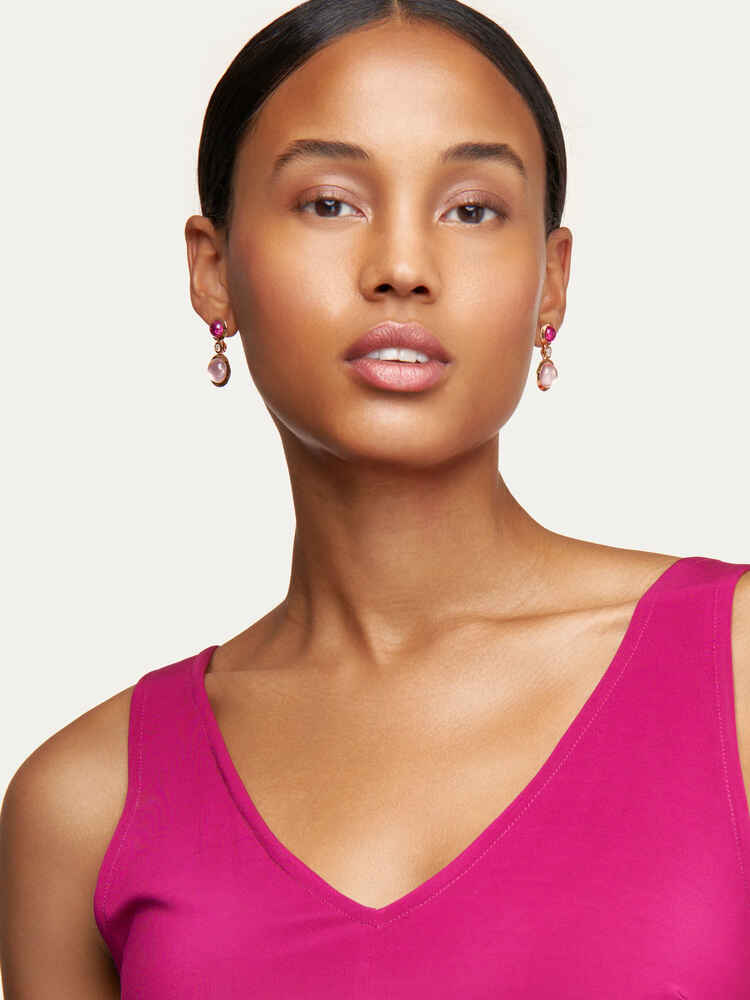 Tamara Comolli Bouton Blush Ohrringe