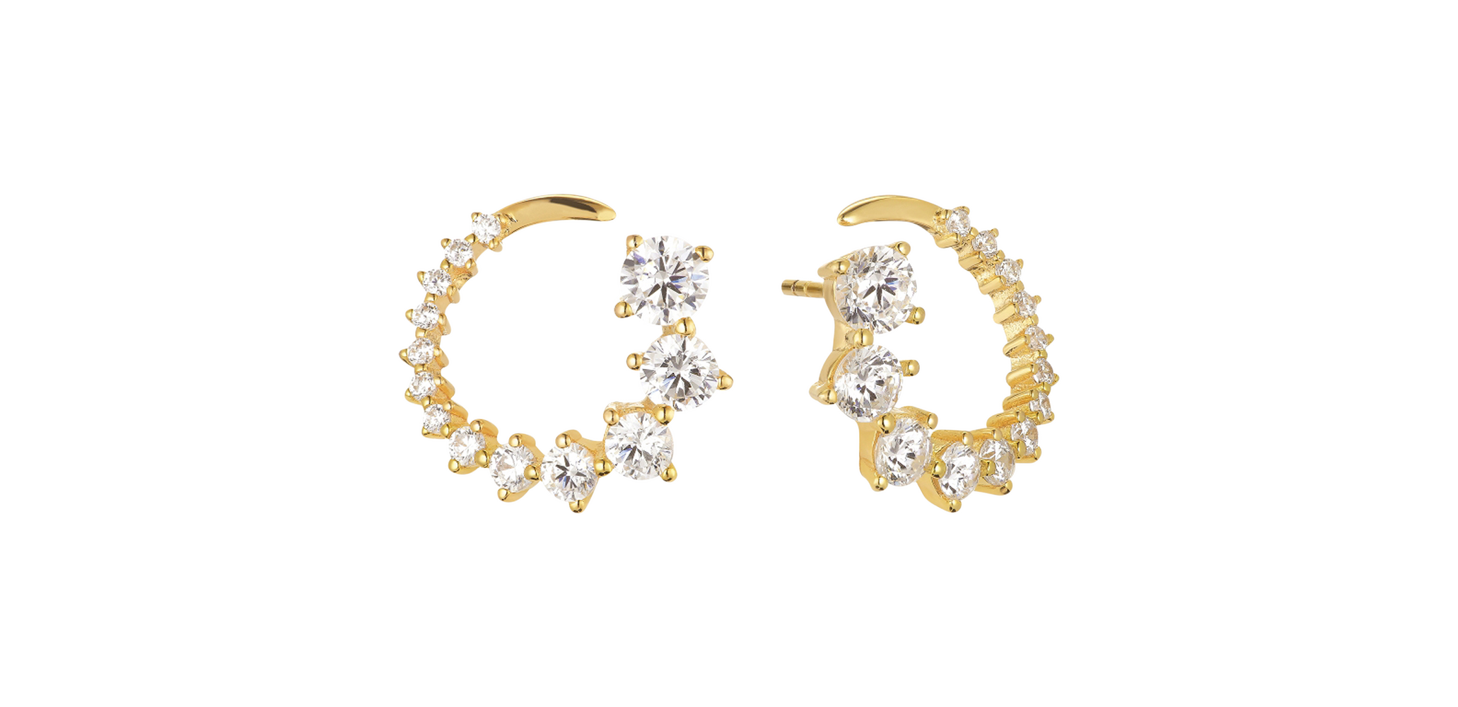 18 Karat vergoldetes Silber