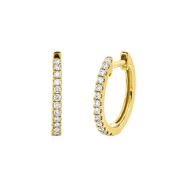 Brogle Classic Diamantcreolen