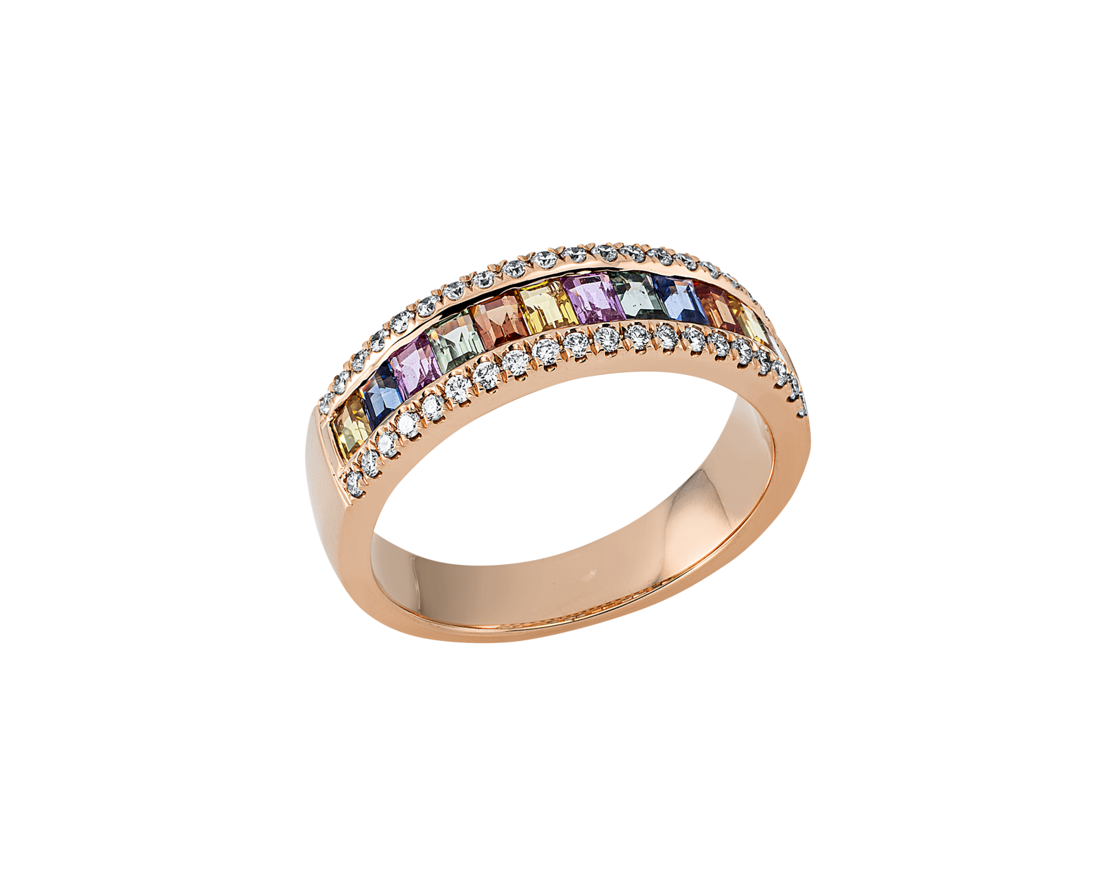 Brogle Classic Sapphire Ring Rainbow Brogle Classic Sapphire Ring Rainbow