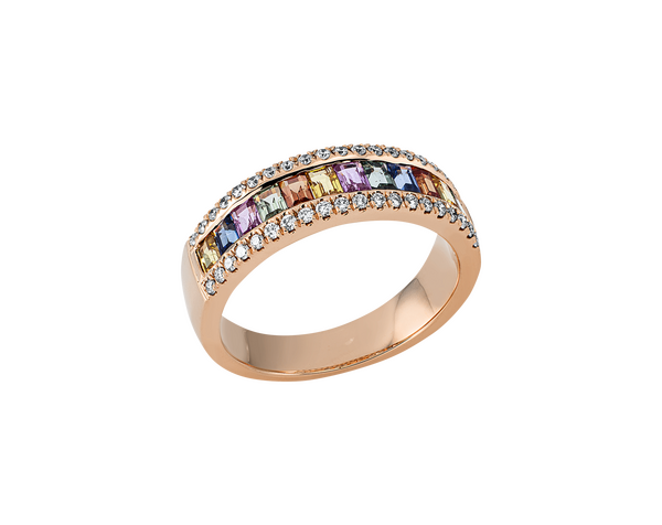Brogle Classic Sapphire Ring Rainbow Brogle Classic Sapphire Ring Rainbow