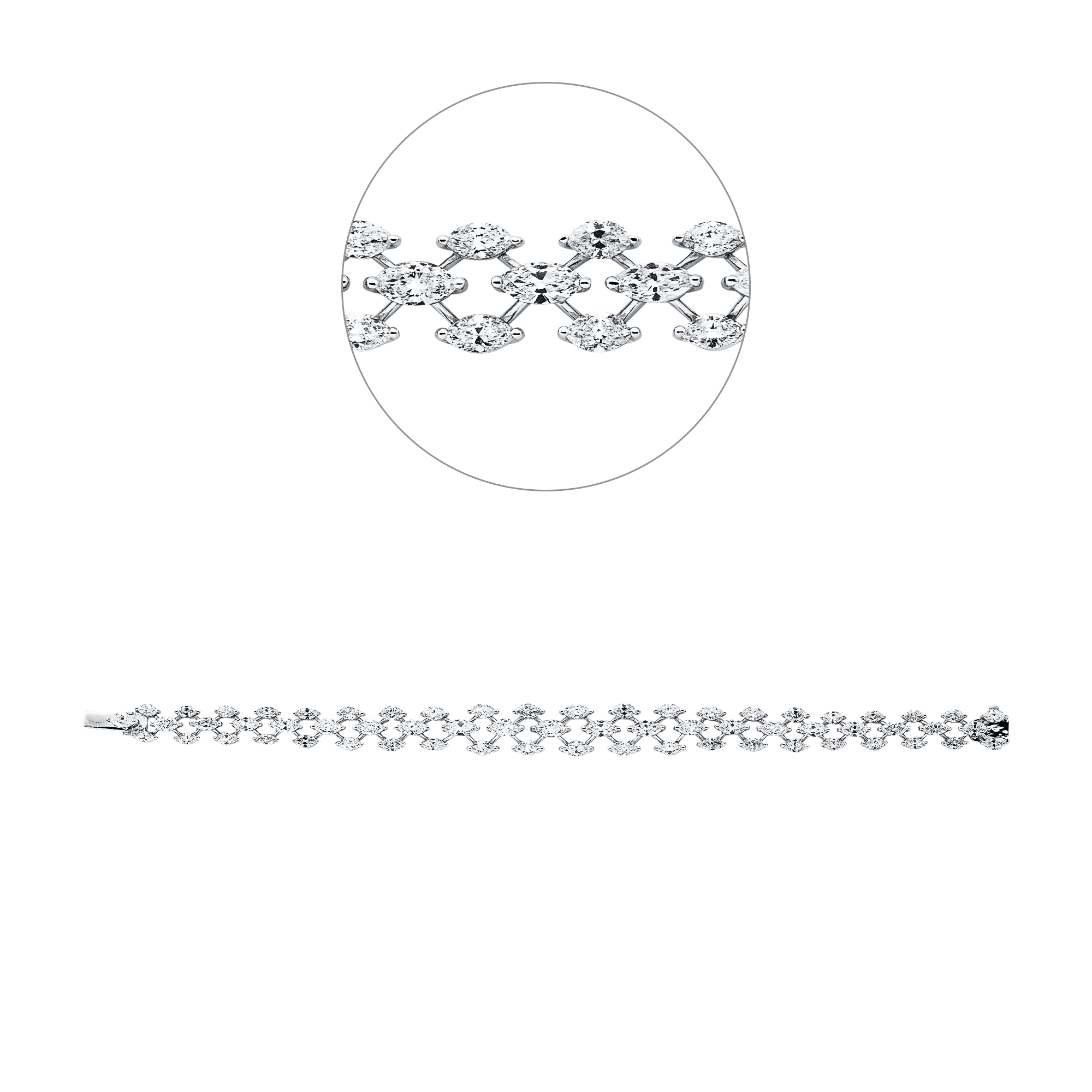 Brogle Selection diamond bracelet Brogle Selection diamond bracelet